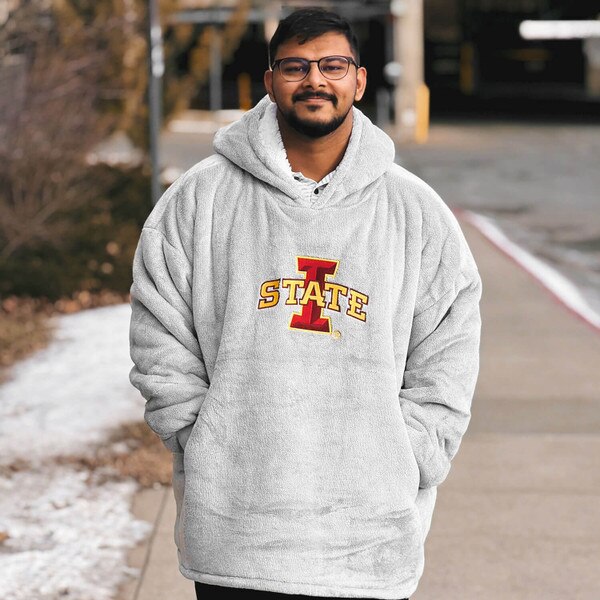 I-State Gray Sherpa Hoodler